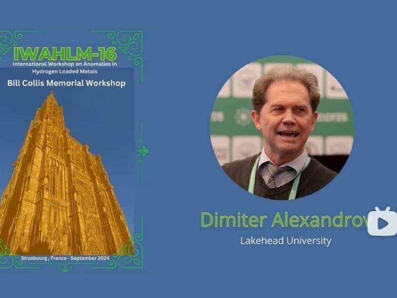 Dimiter Alexandrov - IWAHLM-16 - Continuing successful LENR experiments